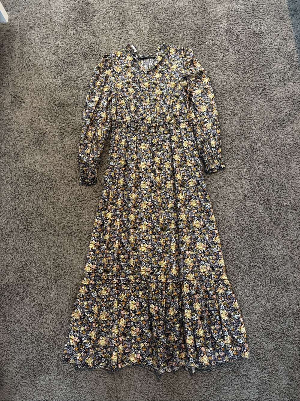 Universal Threads Floral Long Sleeve Maxi Dress